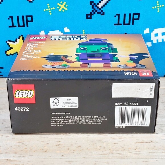 Lego BrickHeadz #31 WITCH #40272 2018 Halloween Building Toy 151 Pcs New - Picture 7 of 8